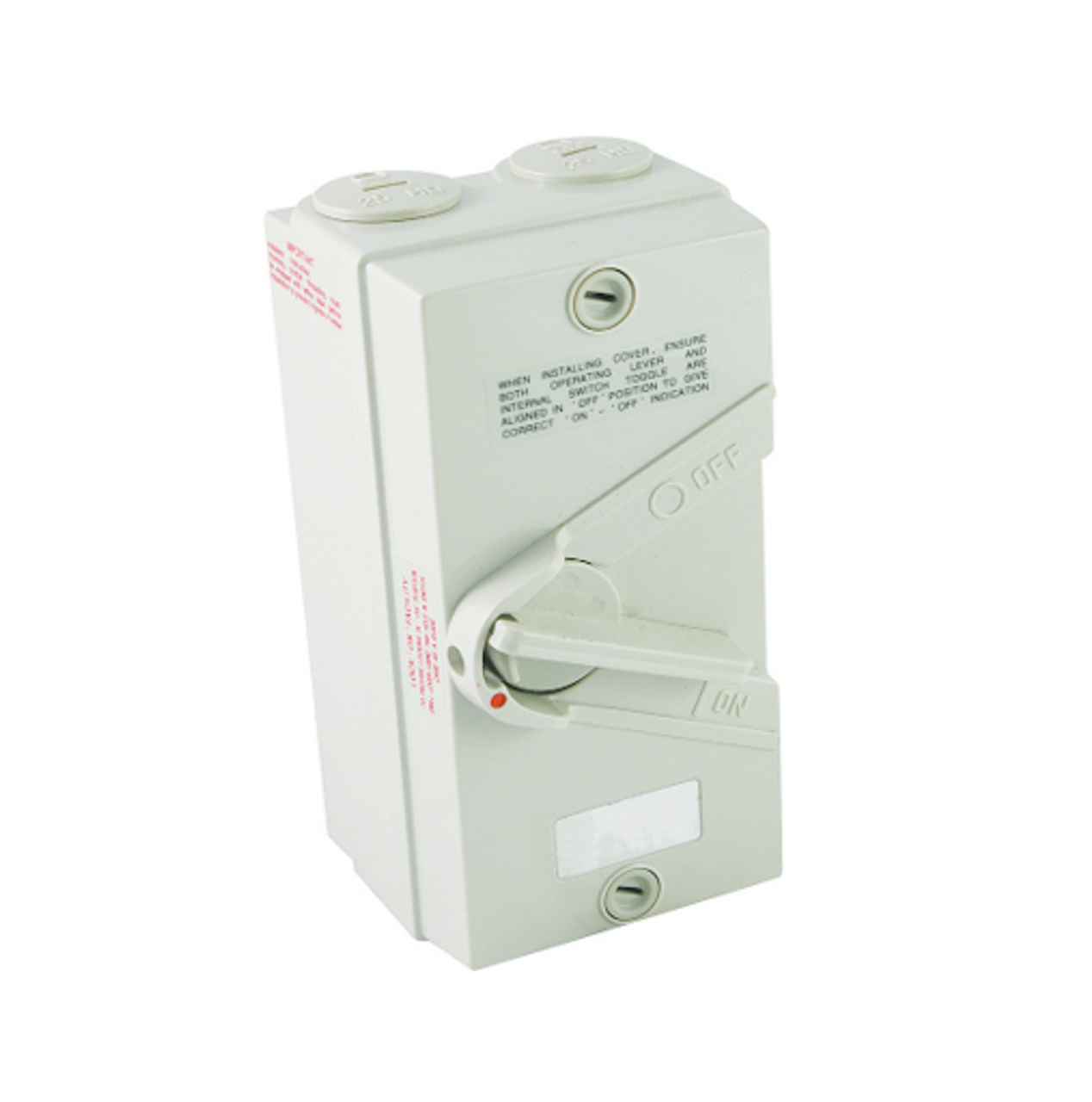 Isolator Switch 3 Pole 63A - IP66