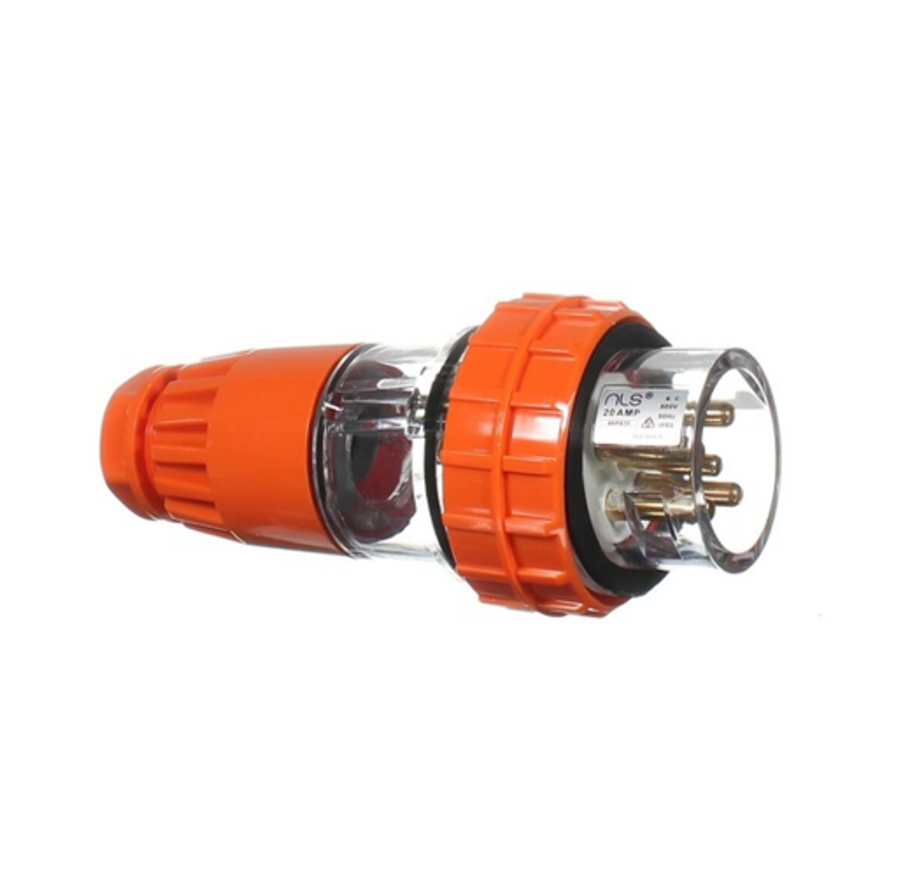5 Pin 32A Straight Industrial Plug - IP66