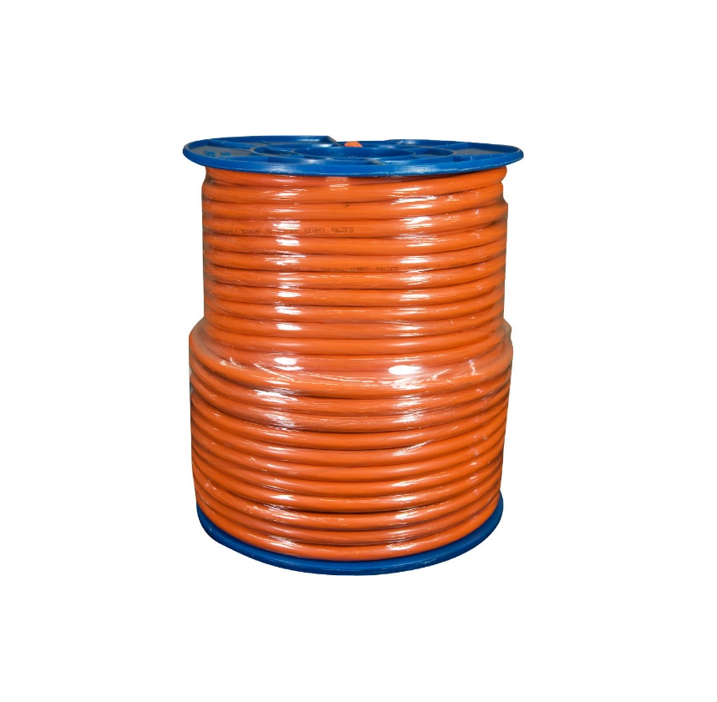 4mm 4 Core & Earth Orange Circular Cable - 100m