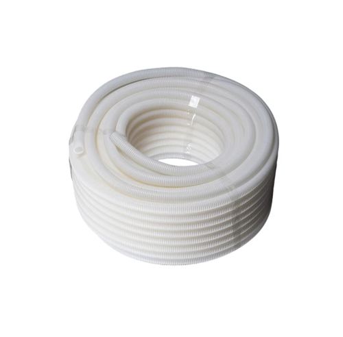 20mm Communication Corrugated Conduit White - 25m