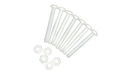 Nylon Screw & Nut M5 x 40mm