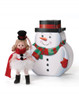 Snowman Ballerina With Gift Box