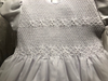 Smocked Overlay Communion Dress