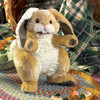 Patchwork Rabbit Puppet