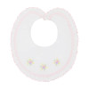 Secret Garden Bib - White