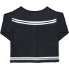 Sailor Knit Cardigan - Navy