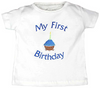 Boy's My First Birthday Royal Blue T Shirt