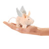 Mini Winged Piglet Finger Puppet