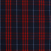 Navy & Red Plaid Pencil Case