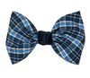 Navy & Blue Plaid Kennedy Hair Bow