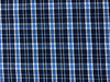 Navy & Blue Plaid 120 1.5" Headband