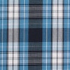 Girl's Navy, Lt Blue & White Plaid Neck Tie