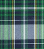 Green, Navy, & Yellow Plaid Girl's Neck Tie