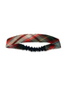 Green, White & Red Plaid Elastic Headband