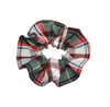 Green, Red & White Plaid Scrunchie