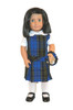 Royal, Black & Yellow Plaid Doll Uniform