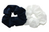 Navy & Hunter Green Scrunchie Set