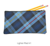 Navy, Red & Yellow Plaid Sara XL Hair Bow