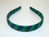 Navy & Hunter Green Stripe Woven Headband