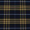 Black & Gold Plaid Pencil Case