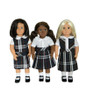 Plaid 60 Doll Uniform Set