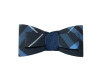 Navy & Blue Plaid 3D Tuxedo Hair Bow