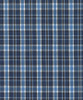 Navy & Blue Plaid 120 Top Knot Headband