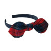 Red, Navy & Blue Plaid 94 Celia Headband