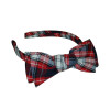 Red, White & Navy Plaid 72 Lena Headband