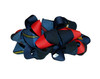 Navy, Red & Yellow Plaid Loopy Hair Bow