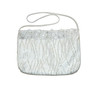 Girl's White Tulle & Lace Purse