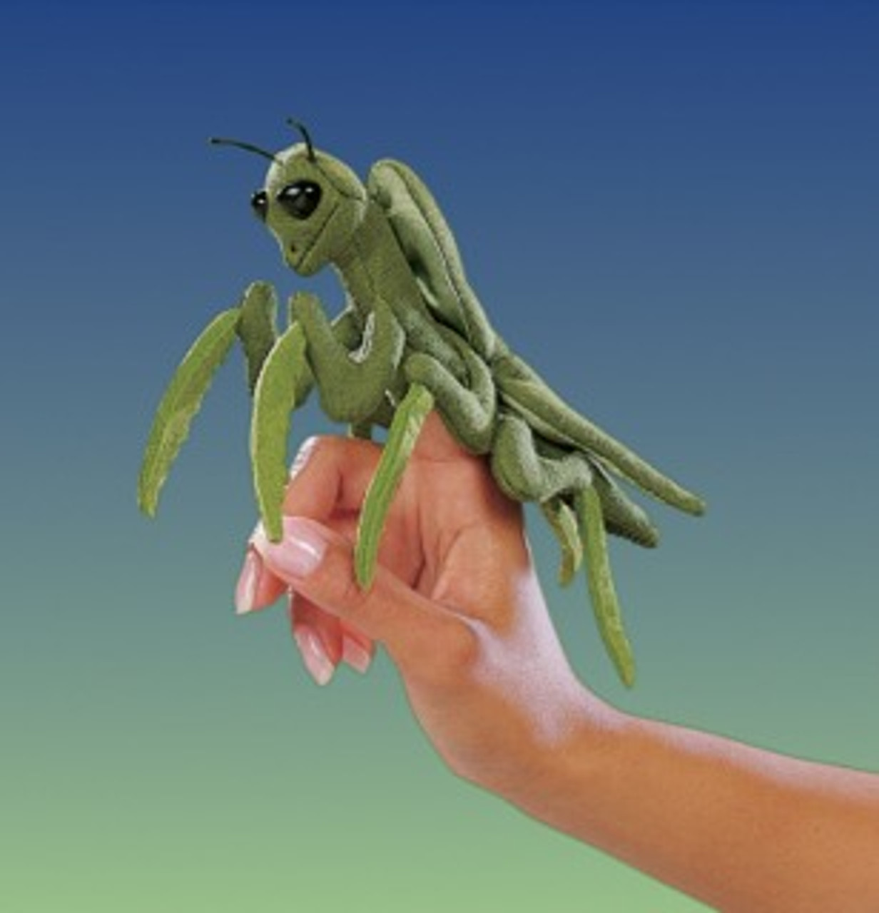 Mini Praying Mantis Puppet