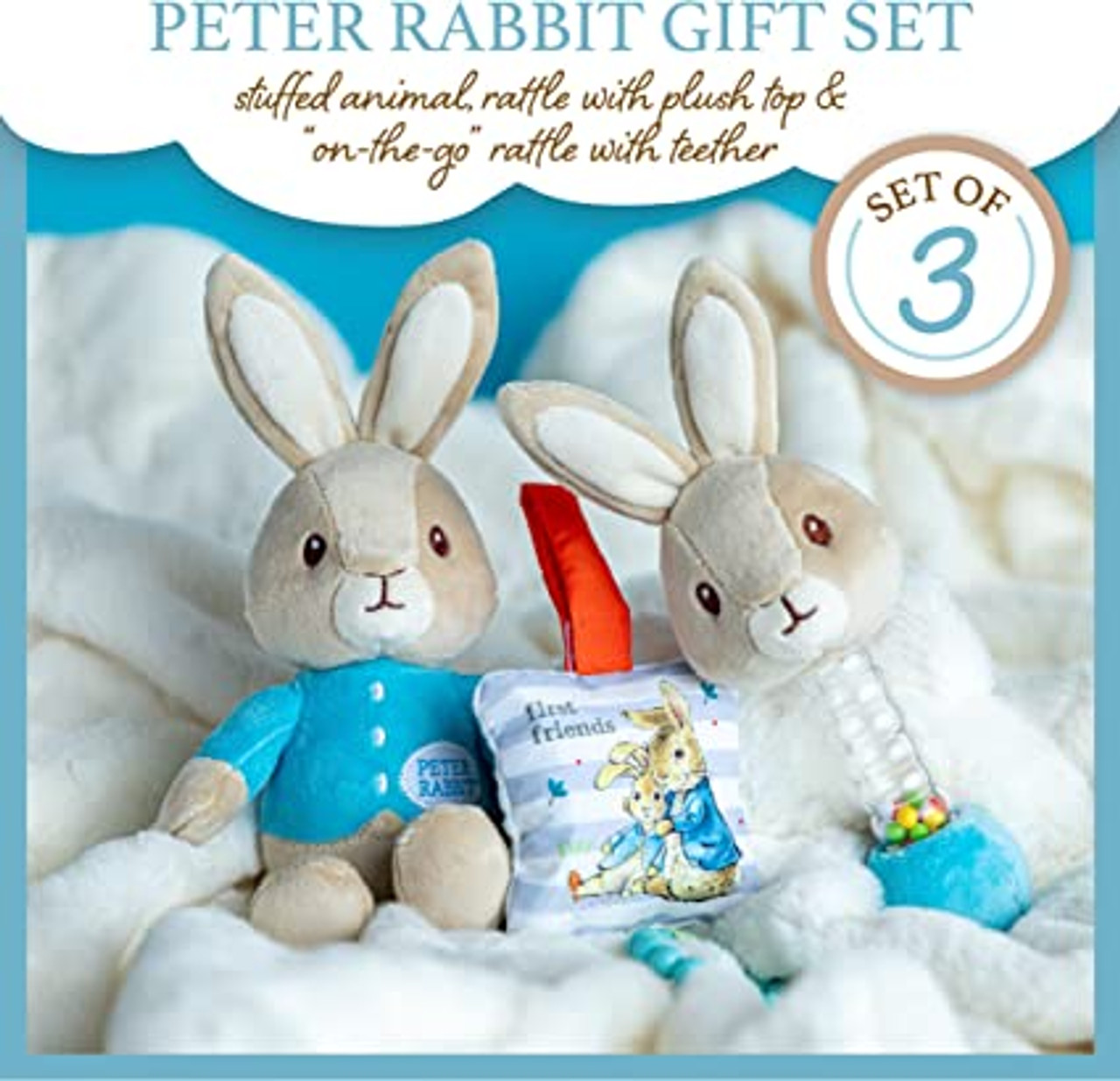 Peter Rabbit 3 Piece Gift Set