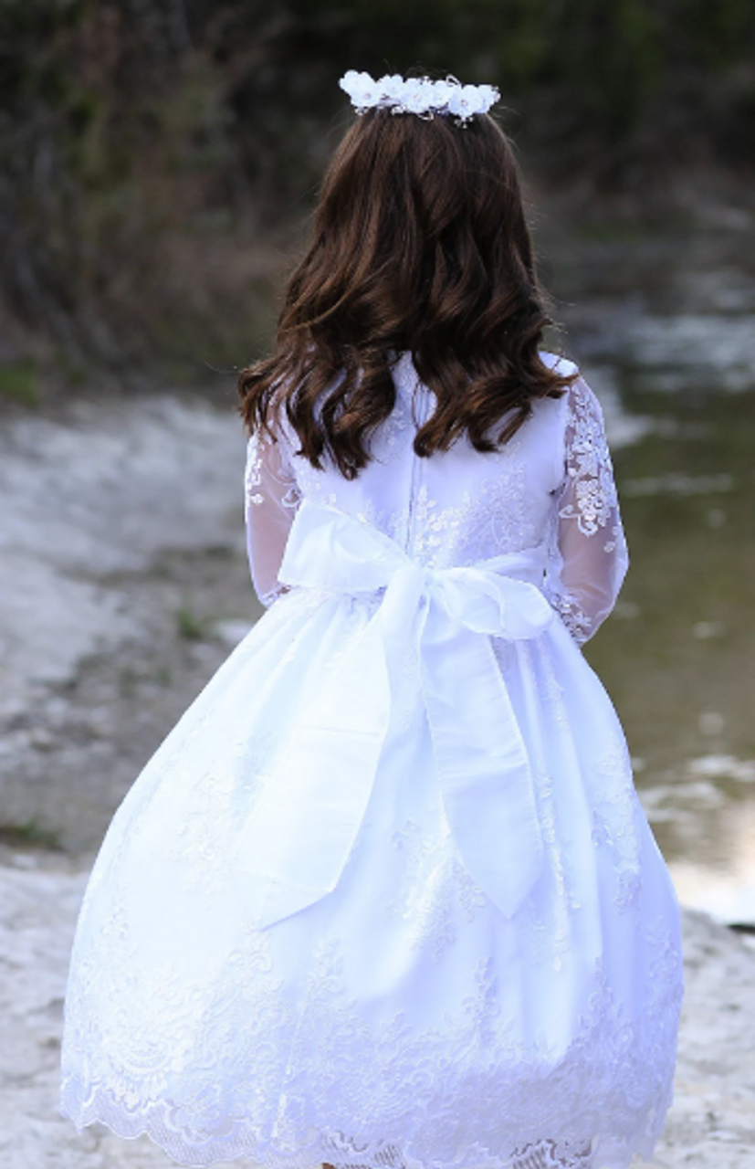 April First Communion Dress