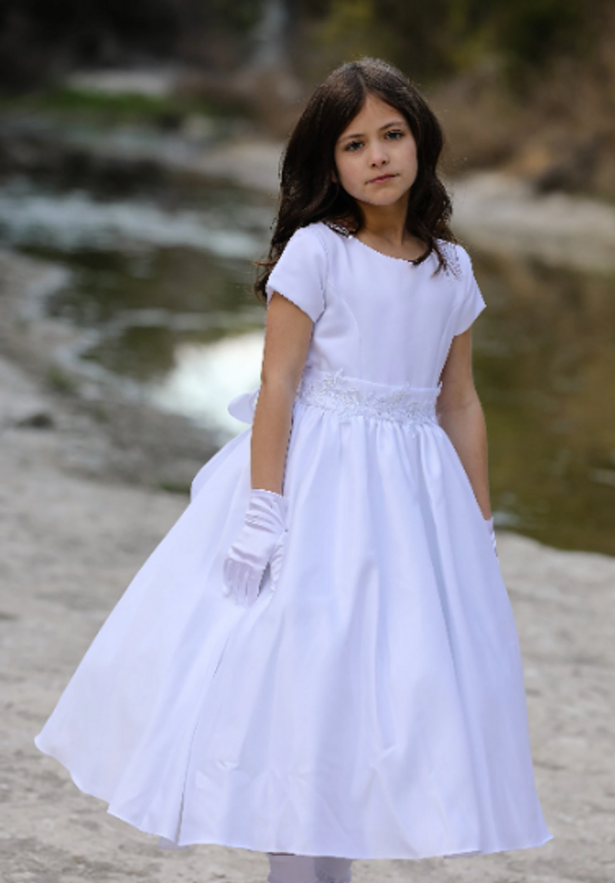 Willow Satin First Communion Dress