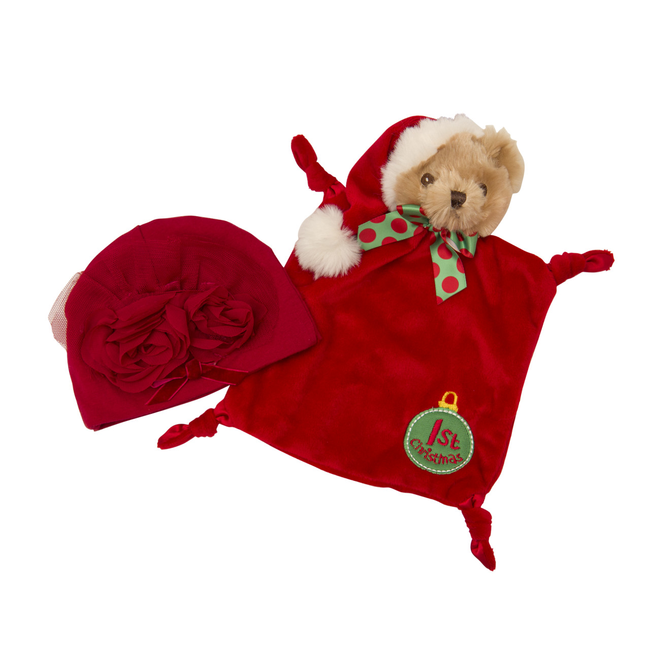 Holly Jolly Girl Cap Gift Set