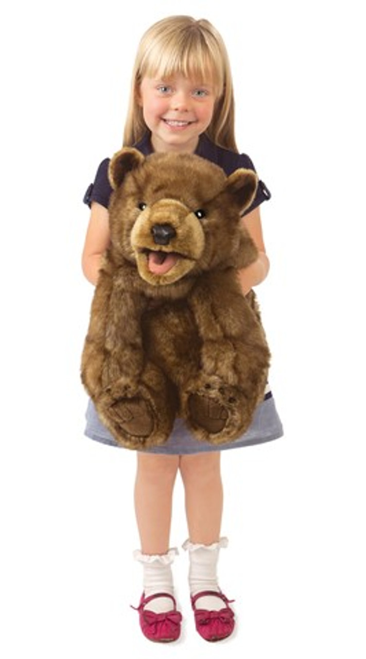 Brown Bear Cub Puppet