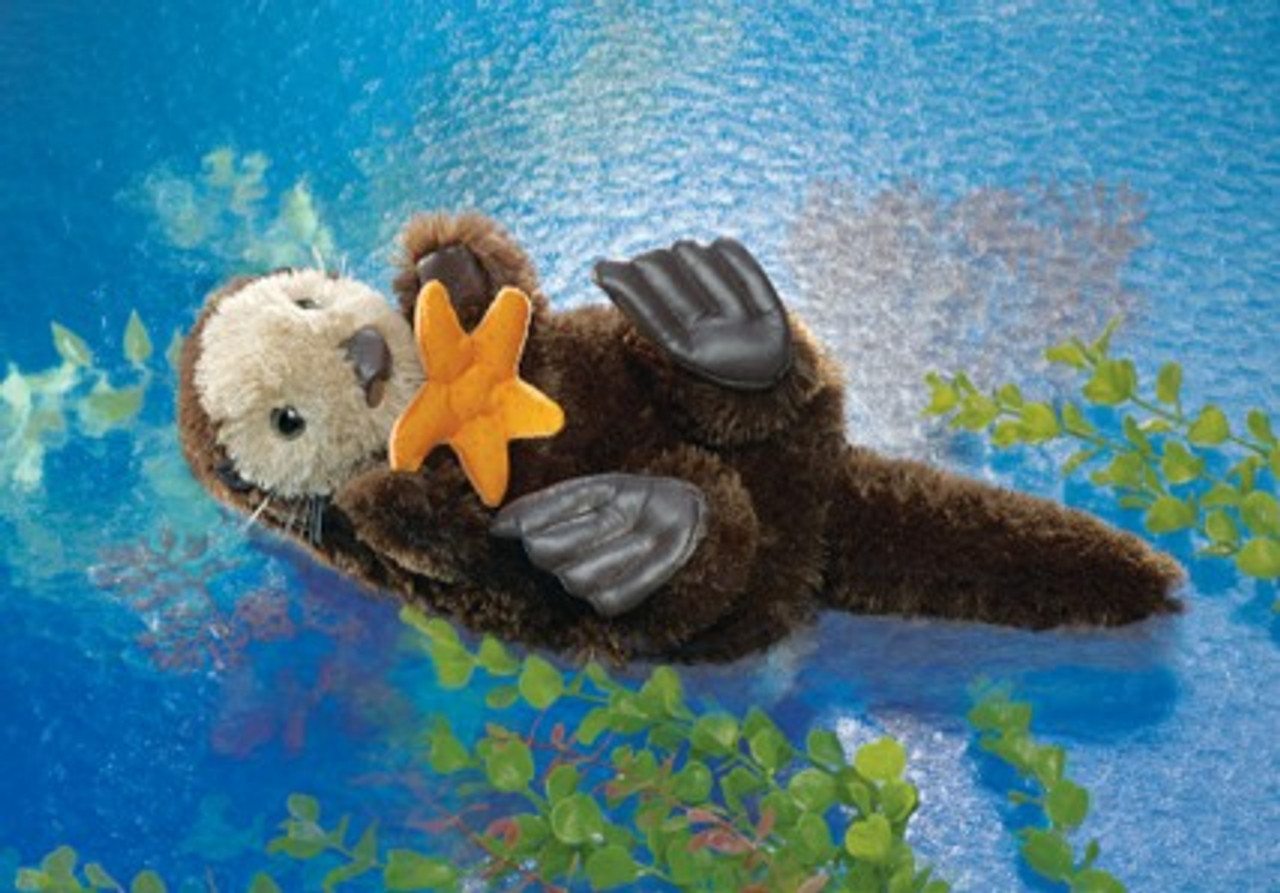 Sea Otter With Star Fish Puppet
