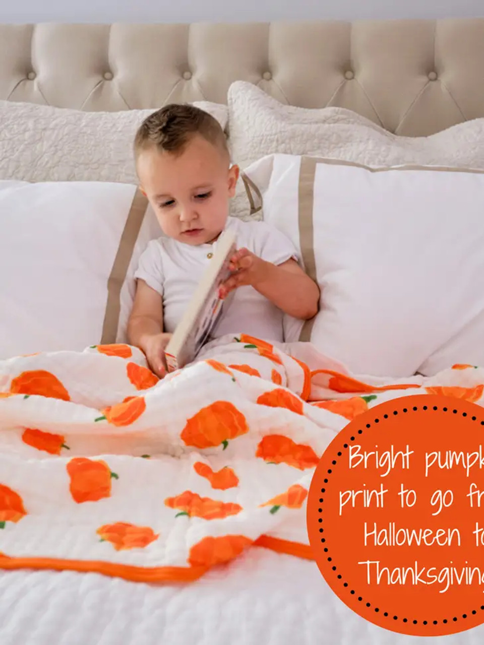 Pumpkin Muslin Quilt