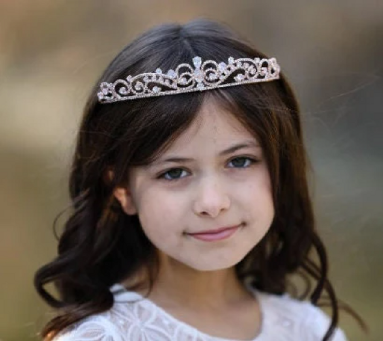 Arden Silver or Rose Gold Tiara