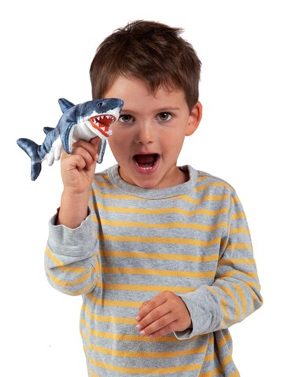 Mini Shark Finger Puppet