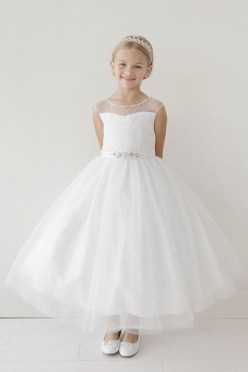 Erica White or Ivory First Communion Dress