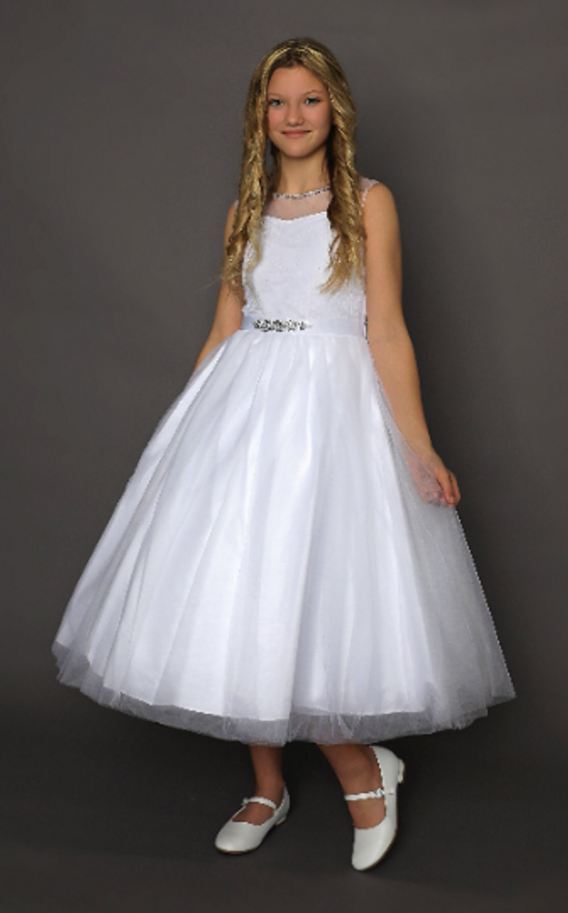 Erica White or Ivory First Communion Dress