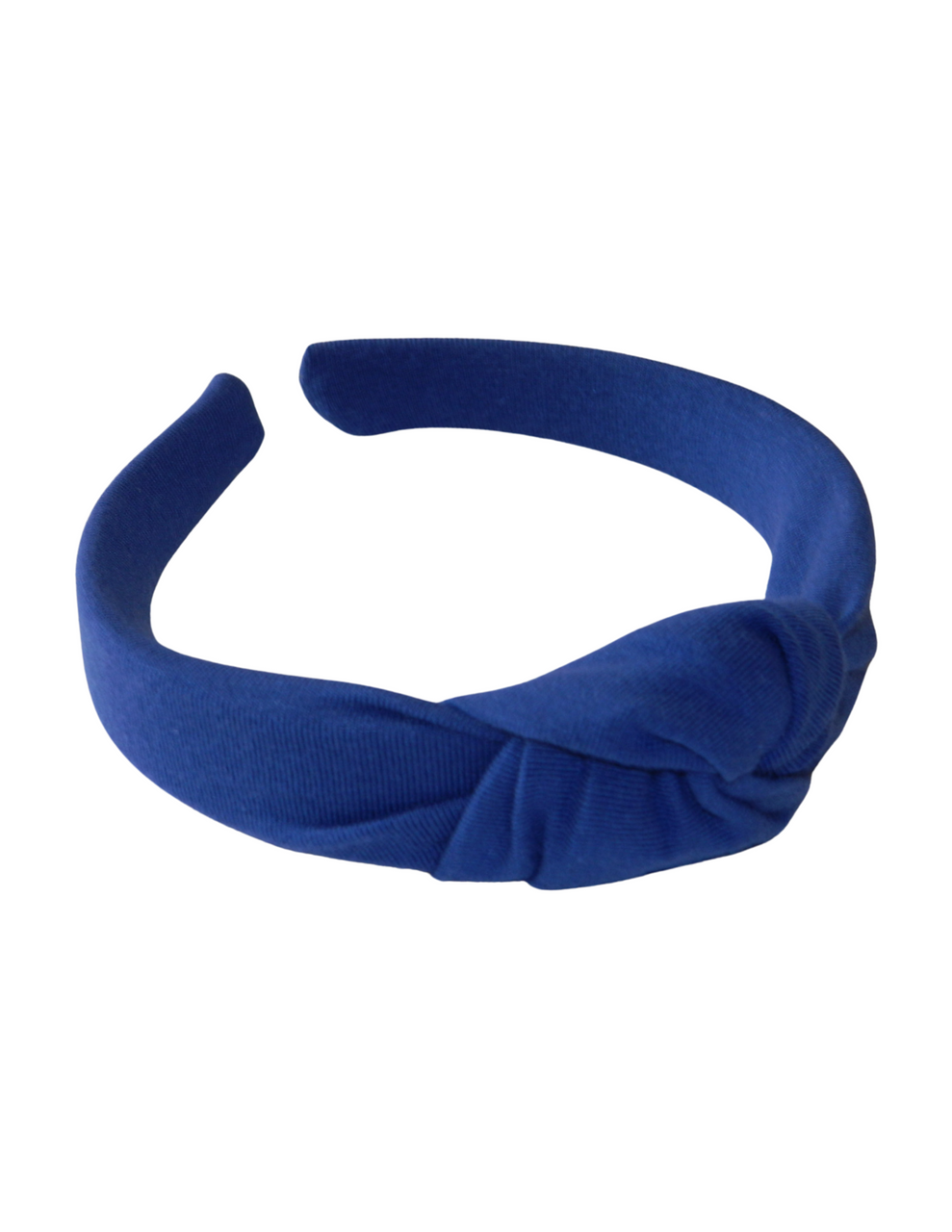 Royal Blue Top Knot Headband