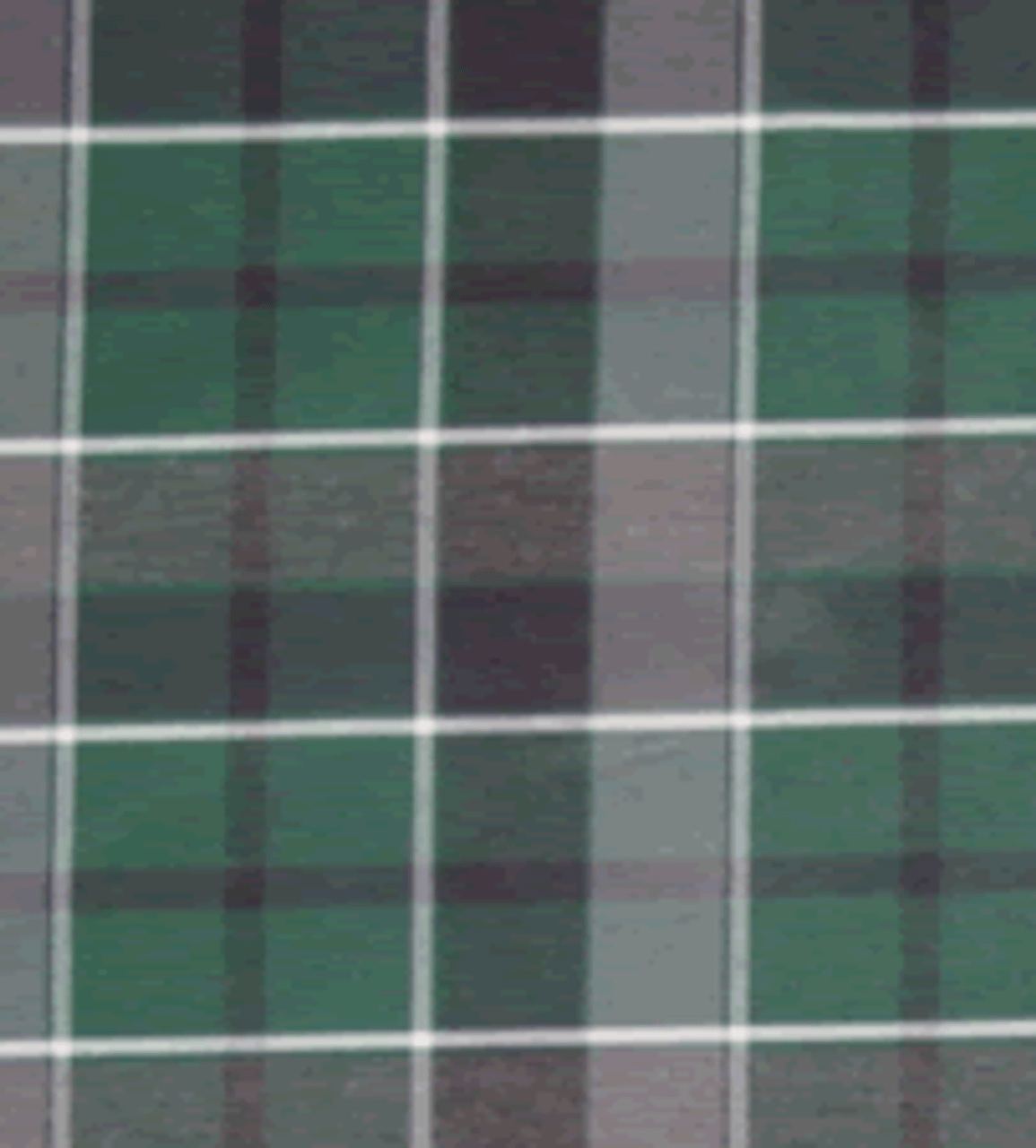 Hunter Green, Gray & Black 75 Plaid Scrunchie