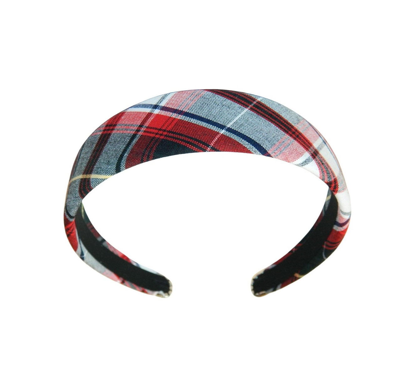 Green, White, & Red Plaid 1.5" Headband