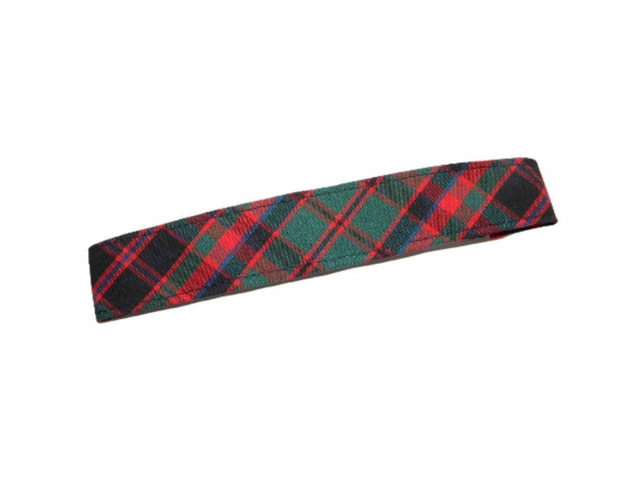 Red, Green & Black Plaid Elastic Headband