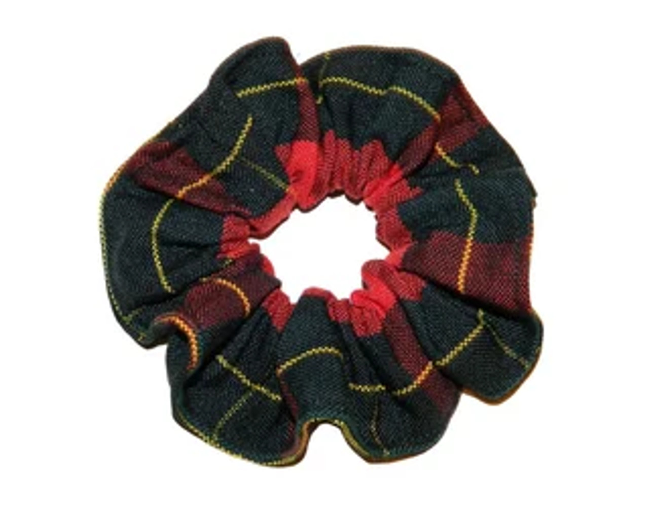 Red & Green Plaid Scrunchie