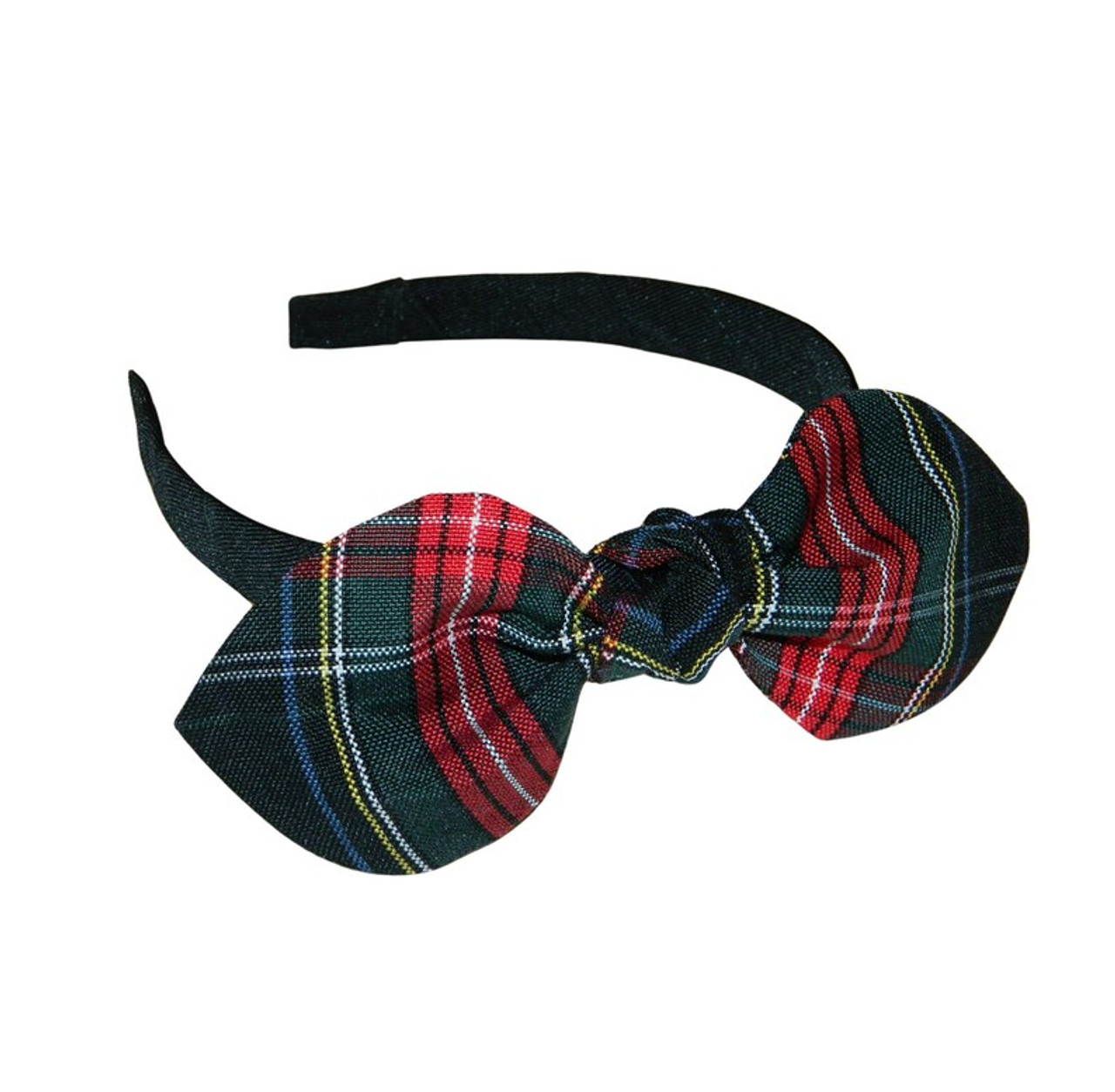 Black, Red & Green Plaid 63 Celia Headband