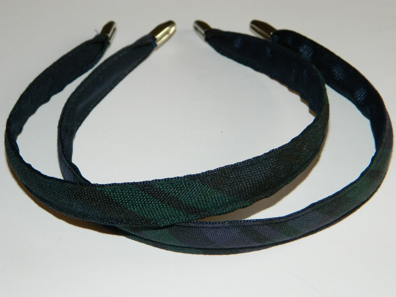 Black Watch Plaid Thin Headband - School Uniform Headband, Black Watch, Blackwatch Tartan, Black Watch Plaid, Black Watch Headband